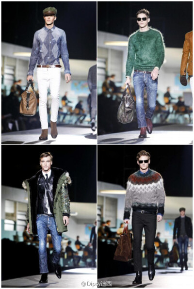 Dsquared2 Mens F/W 2012