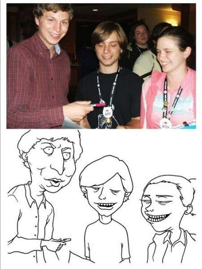 会简笔画的人你伤不起