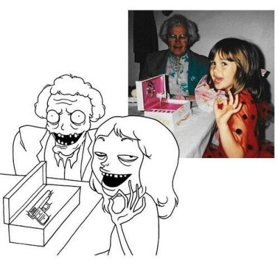 会简笔画的人你伤不起