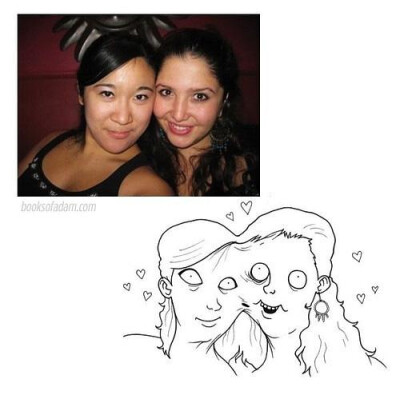 会简笔画的人你伤不起