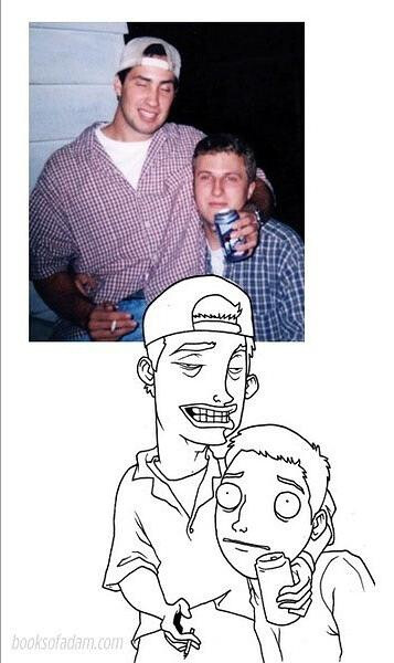 会简笔画的人你伤不起