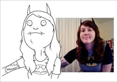 会简笔画的人你伤不起