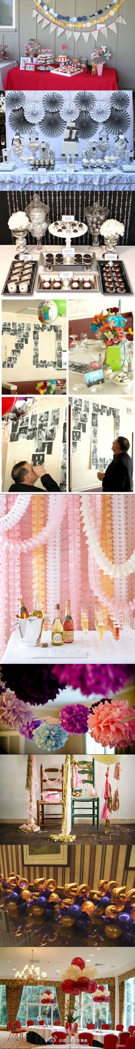 宴会庆典上的装饰产品，自己DIY也是可以达到的