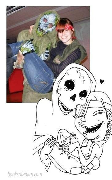 会简笔画的人你伤不起