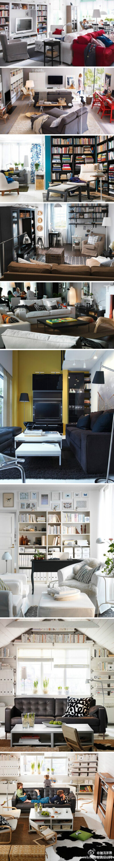 IKEA宜家起居室家居设计超赞，稀饭不？