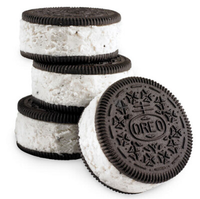 Oreo Ice Cream Sandwiches!