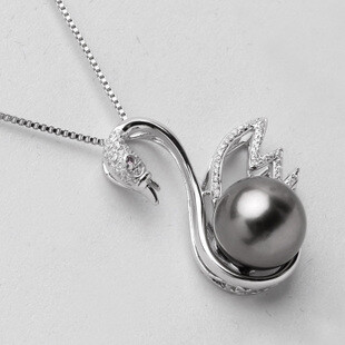 最喜欢黑珍珠 精致的天鹅