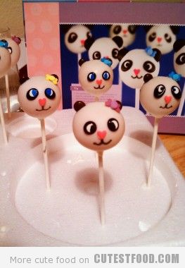 Panda Cake Pops