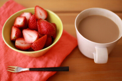 coffee&strawberry