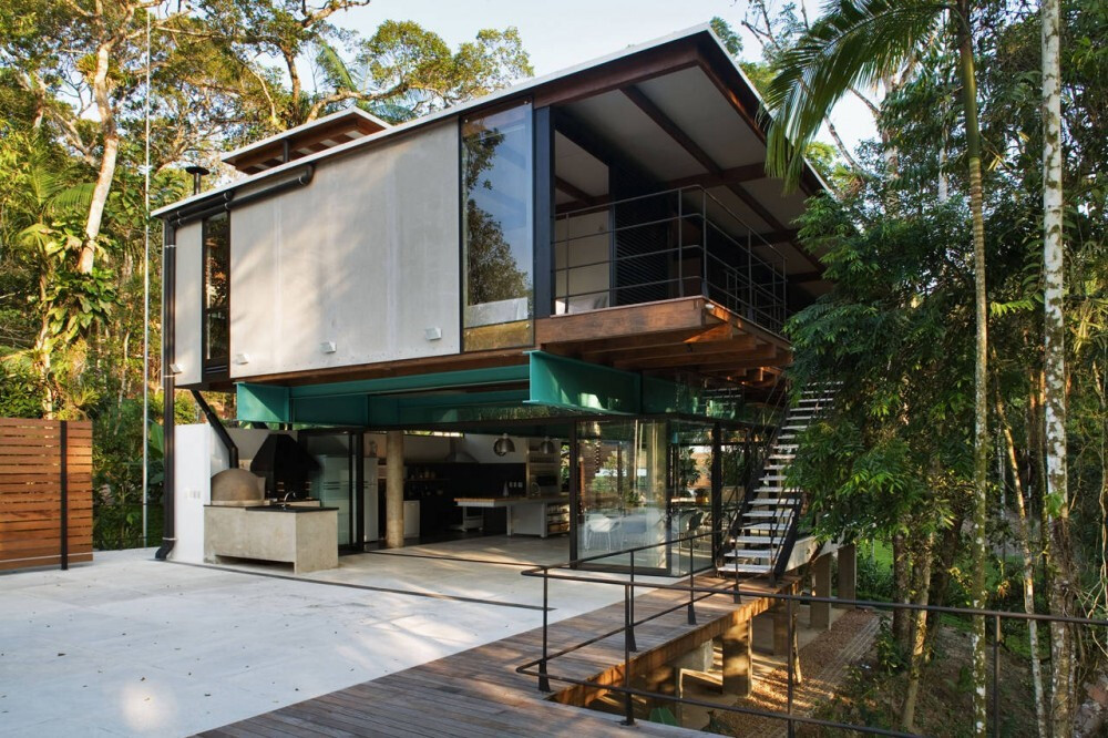 巴西 House in Iporanga by Nitsche Arquitetos Associados