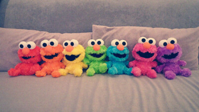 rainbow Elmo