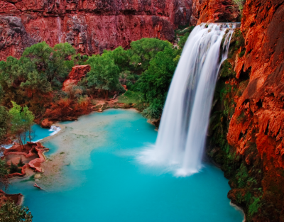 Havasupai Falls by bryanbrazil