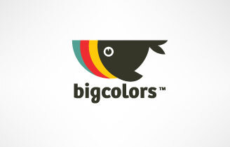bigcolors 鲸鱼元素的ogo