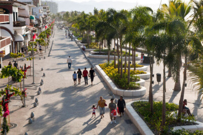 墨西哥巴亚尔塔港海滨景观设计