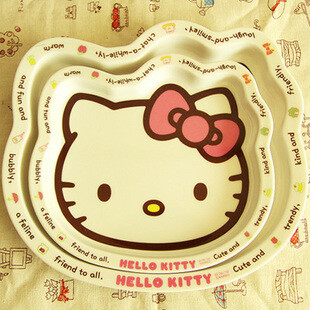 hello kitty 大小号餐盘