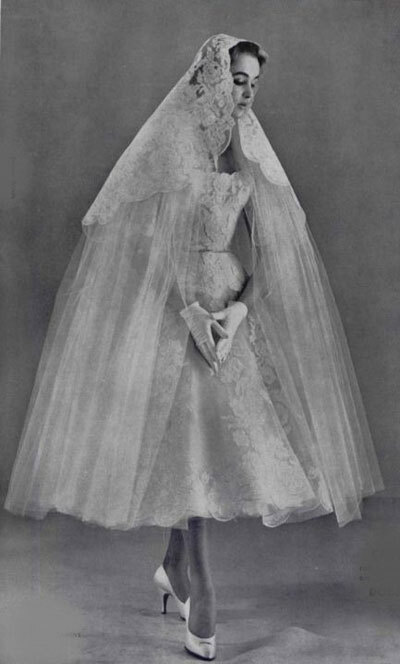 Wedding Dress from Carven, 1955