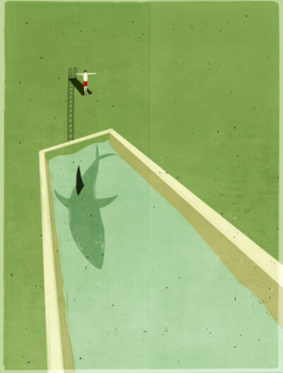 死亡不是失去生命，而是走出了时间。——余华丨插画：Alessandro Gottardo