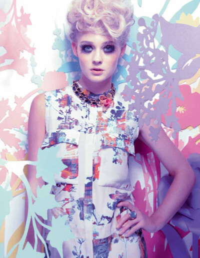 Riley Hillyer by Jason Ell for Harrods March 2012