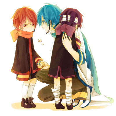 Tags: Anime, Fanart, Vocaloid, KAITO, AKAITO❤