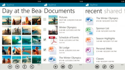 Windows Phone 版 SkyDrive app 更新 2.0，顺便把免费容量降至 7GB