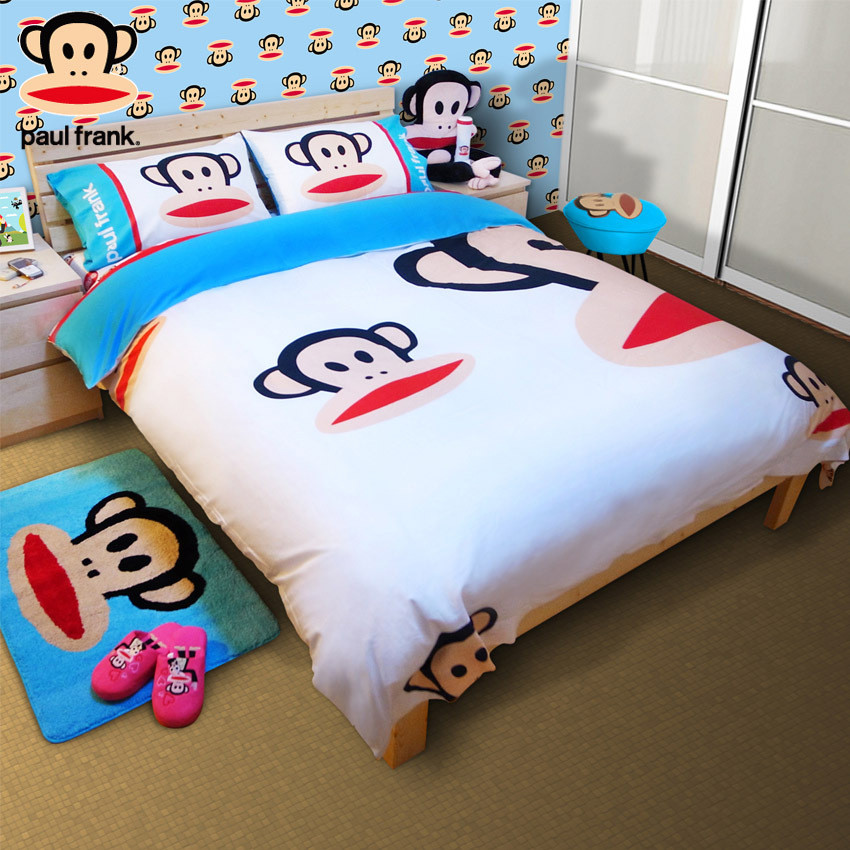 大嘴猴 paul frank 朱利尔系列床品四件套