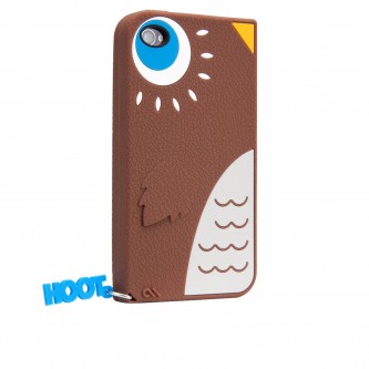 Hoot - Silicone iPhone 4 4S Case