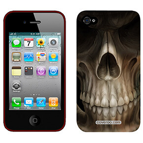 Halloween Grim Reaper on iPhone 4 4S Slider Case by