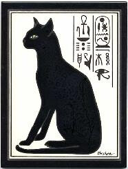 埃及 黑猫