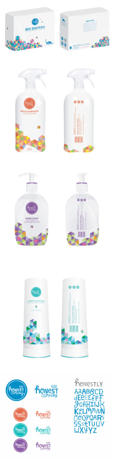 Concept Packaging The Honest Company