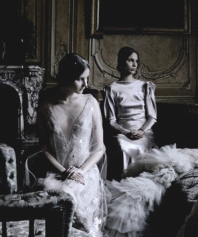 shot by deborah turbeville for vogue italia