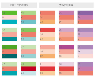 ：平面设计配色方案与色标大全(5