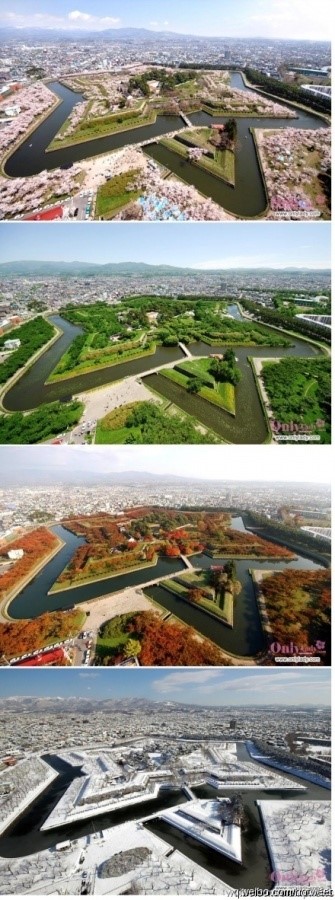 传说中的CLAMP学院：春の花、夏の砂、秋の枫、冬の岚四季奇丽风景