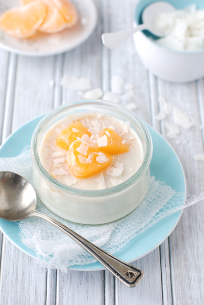 Tangerine Panna Cotta