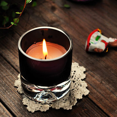 水晶泡玻璃蜡台/家居饰品/欧式烛台/蜡烛杯