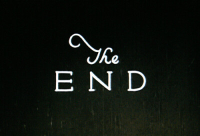 the end