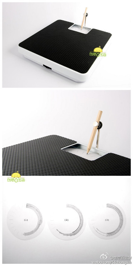 可以记录你体重变化的一个体重计，是女孩减肥的利器啊！