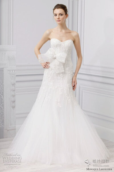 Monique Lhuillier 2013春季婚纱系列