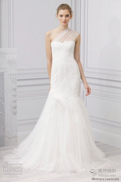 Monique Lhuillier 2013春季婚纱系列