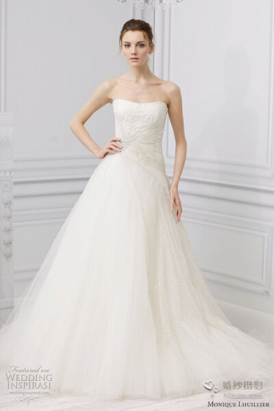 Monique Lhuillier 2013春季婚纱系列