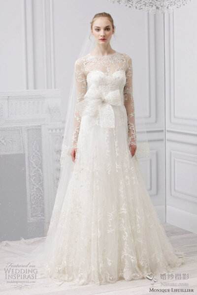 Monique Lhuillier 2013春季婚纱系列