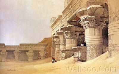 依芙神殿 Facade Temple Edfu