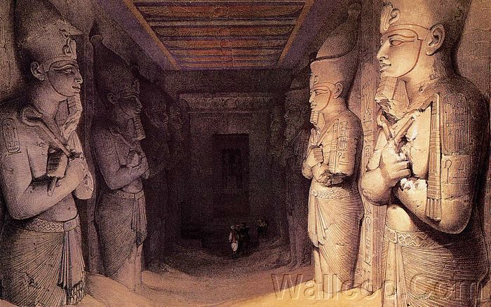 阿布辛贝神殿入口 Entrance To Temple Of Abu Simbel