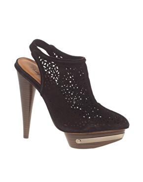 Elizabeth &amp; James Maryl Laser Cut Slingback Shoe Boot