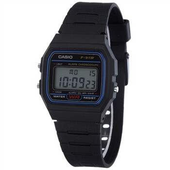 CASIO 卡西欧 DIGITAL系列简单轻巧休闲树脂胶带电子男表