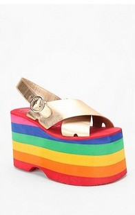 Jeffrey Campbell Rainbow彩虹鞋 松糕底