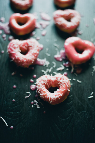 0212 Valentines Day 008 Say I Love You with doughnuts