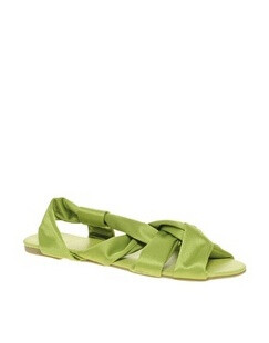 ASOS 布带平底凉鞋