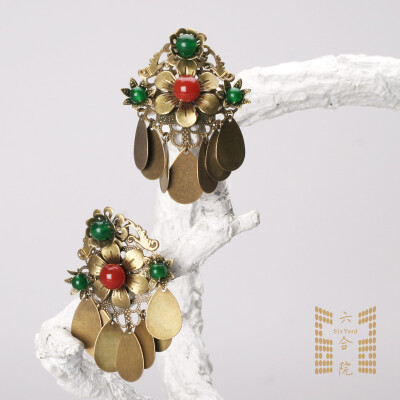 羡鸳鸯 对发卡发饰发插头饰