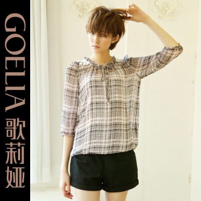 [搭配]歌莉娅GOELIA2012两件套真丝衬衫23E3C100【售价：449.00元】