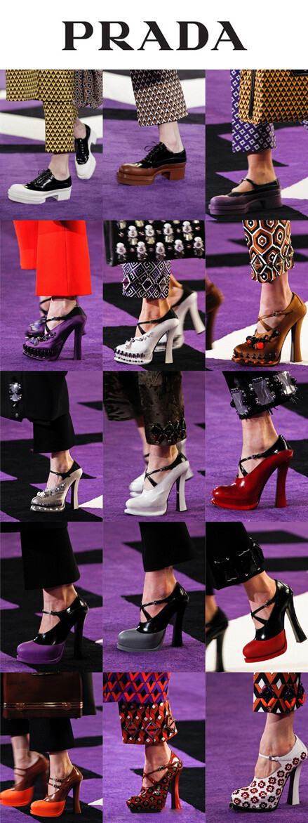 Prada Fall 2012 Shoes~~~